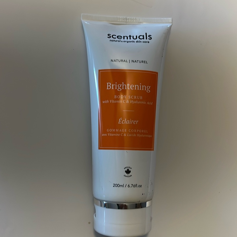 Scentuals Brightening Body Scrub - White & Orange